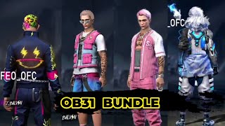 free fire UPCOMING UPDATE | free fire OB31 BUNDLE