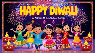 Happy Diwali Kids Song | Diwali Rhymes | Hindi Nursery rhymes | #Diwali #KidsSongs #HappyDiwali