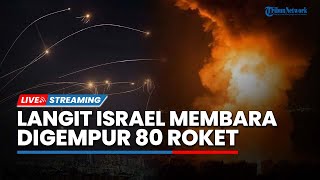 🔴Tanpa Ampun! 80 Roket Hizbullah Bombardir 2 Pangkalan Militer IDF hingga Langit Israel Mencekam