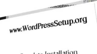 How To Install A Wordpress Blog