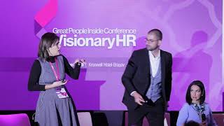 Andreea Pleșea Keynote Speaker la Conferința Great People Inside: Visionary HR