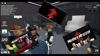 Playing mm2 with my friends