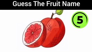 Guess the Fruit in 10 Seconds |26 Different Types of Fruit| Names Of Fruits