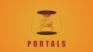 Portals Text Reveal Template