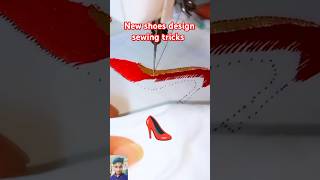 New shoes design sewing tricks 👠 🪡🧵✂️ #shorts #sewing #shoes #amazing