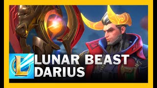 WILD RIFT: LUNAR BEAST DARIUS SKIN SPOTLIGHT | SKIN GIVEAWAY | PITS WILD RIFT