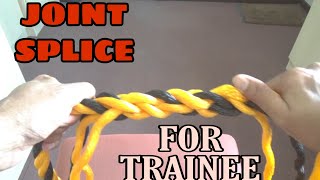 How To Make Joint Splice On Rope|Joint Splice On Rope|Joint Splice And Short Splice|Joint Splice