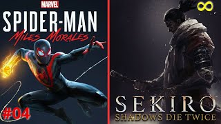 Jogando Sekiro e em seguida Marvel's Spider-Man Miles Morales no PC  #sekiro #homemaranha