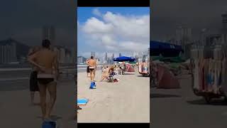 BR 🌊 BALNEARIO CAMBORIÚ BRAZIL ⛱️ Walk along the beach Part 2