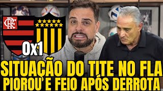 COMPLICOU🚨TORCIDA DO FLAMENGO PEDE DEMISSÃO DE TITE APÓS DERROTA PARA PEÑAROL