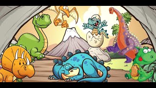 Dinosaur - Kids puzzle and games for preschool education