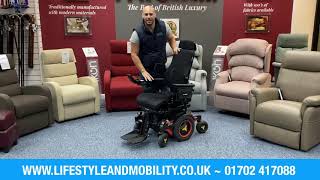 Full Review of NEW Permobil M3 Corpus Powerchair. The brand trustee by Stephen Hawking