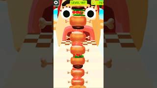 Sandwich run gameplay walkthrough all new level 187 #shots #games #tranding #viralshort#shots#games