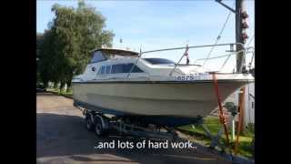 Busy with Fizzy   episode 1(Intro) - chronicles of a 23ft Shetland Black Prince Boat