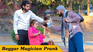 Beggar Magician Prank - Confusing People Prank @Fahad_Dean