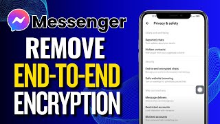 How to Remove End-to-End Encryption in Messenger | Turn Off End-To-End Encryption On Messenger