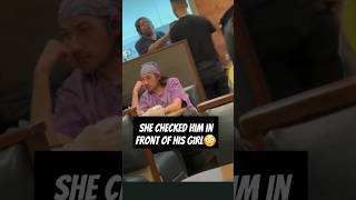 He Got Checked In Front Of HIS Girl    #shortvideo  #trending #comedy