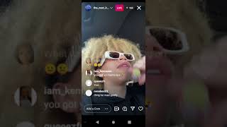 SKAI JACKSON ON LIVE FIRLTING WITH T.I. SON KING 🙈😲 (WATCH FULL LIVE )