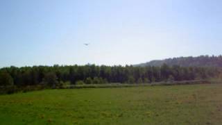 private plane landing at troutdale airport