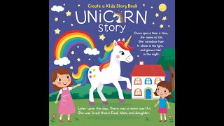 Magical Unicorn heading to a house Story