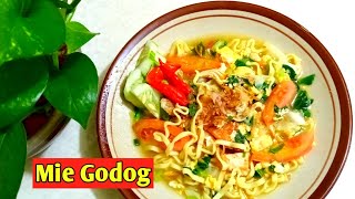 Masak Mie Godog..Kuahnya Gurih Enak Dan Segar...!!!