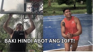 BAKI HINDI ABOT ANG 10 FT! (talo nanaman sya)