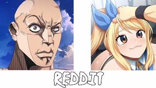 Anime VS Reddit  (The rock reaction meme) Part #36