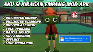 DOWNLOAD MOD AKU SI JURAGAN EMPANG VERSI TERBARU🔥🔥 UNLIMITED MONEY - DIAMOND  - UNLOCK ALL SKIN