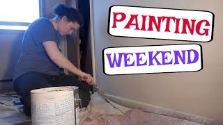 Painting & Cleaning the Fridge | Weekend Vlog