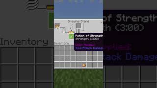 How To Brew Strength II Potions In Minecraft #Shorts