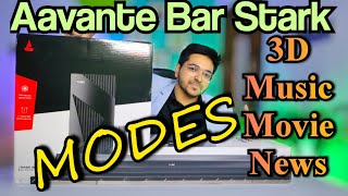 boAt Aavante Bar Stark 160W⚡3D MODE + MUSIC MODE + MOVIE MODE + NEWS MODE ⚡Sound Test In Hindi