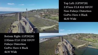 Lens Compare: GoPro Hero 4 Black No-Fisheye 3.97mm vs Stock - Area Of Interest - Crane Orbit