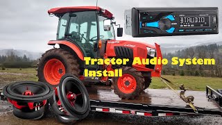 Radio installation, Kubota Grand L Tractor