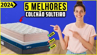 Os 5 Melhores Colchão Solteiro De 2024!