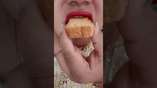 Mukbang   milk and Rusk #milk #toast #asmr #asmrsounds #mukbang #delicious #viral