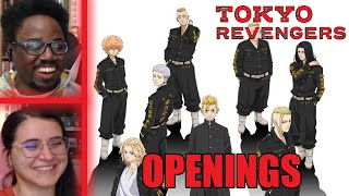 TOKYO REVENGERS OPENINGS (1-2) BLIND REACTION | Anime OP Reaction