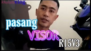 #videoviral #viral  modifikasi Pasang Visor R15 V3