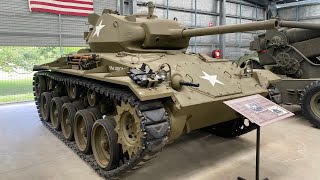 WW2 U.S M24 Chaffee Light Tank Walk Around