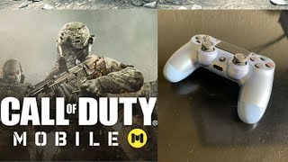 Playing COD Mobile with a PS4 Controller 🎮