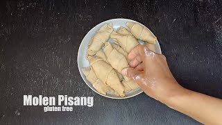 Resep Molen Pisang Empuk, Renyah Bikinnya Gak Pake Mesin Giling || gluten free