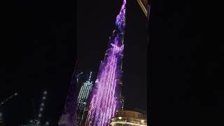 BurjKhalifa night show #burjkhalifa #dubai