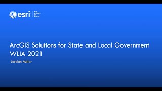 ArcGIS Solutions for Local and State Government: An Overview