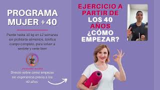 Cómo empezar a hacer ejercicio a partir de los 40 años - Mujer