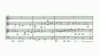 John Taverner - "Westron Wynde Mass" for four solo voices (audio + sheet music)