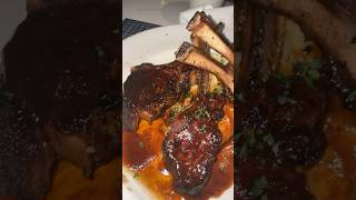 Date Nights we EAT GOOD FOOD 😋 couple #shorts #viralvideo #trending Rays on the River Lamb Chops