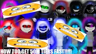 The Multiverse Souls Au "HOW TOO GET TIERS FAST!"