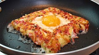 Мы просто ВЛЮБИЛИСЬ в этот ЗАВТРАК! Моя семья в восторге! Breakfast with potatoes and eggs.