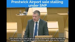 Prestwick Airport sale stalling under SNP