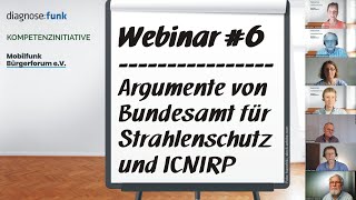 Wie argumentieren das Bundesamt für Strahlenschutz und die ICNIRP? (Webinar 6)