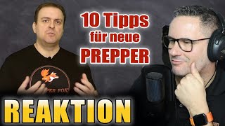 10 Tipps für neue Prepper - Prepper Fox Austria -  - SURVIVAL-PRO reagiert